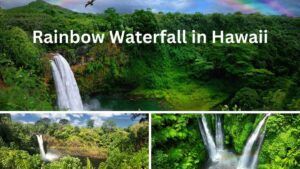 Rainbow Waterfall in Hawaii